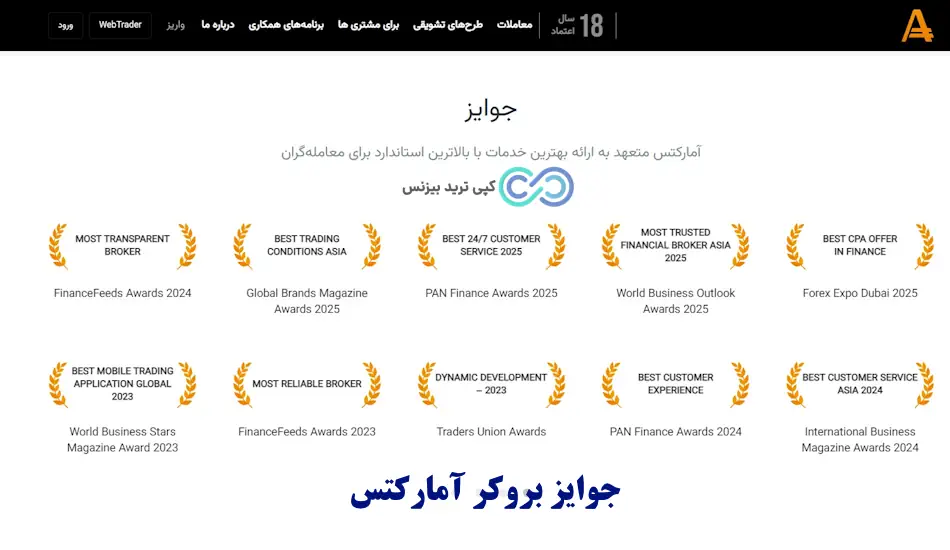بروکر آمارکتس بررسی - بروکر آمارکتس amarkets - بروکر آمارکتس برای ایرانیان