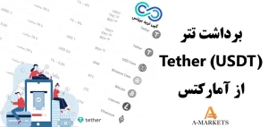 راهنمای برداشت تتر از آمارکتس 💫 برداشت حداقل 5 تتر (Tether) از AMarkets