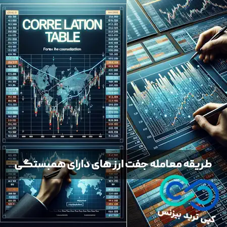 دانلود جدول همبستگی فارکس - جدول همبستگی جفت ارز ها در فارکس - جدول Correlation