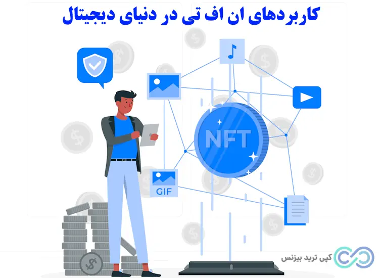 کاربردهای nft - کاربردهای ان اف تی - ان اف تی چیست