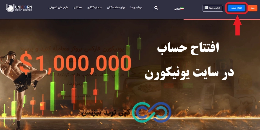 آموزش افتتاح حساب در یونیکورن