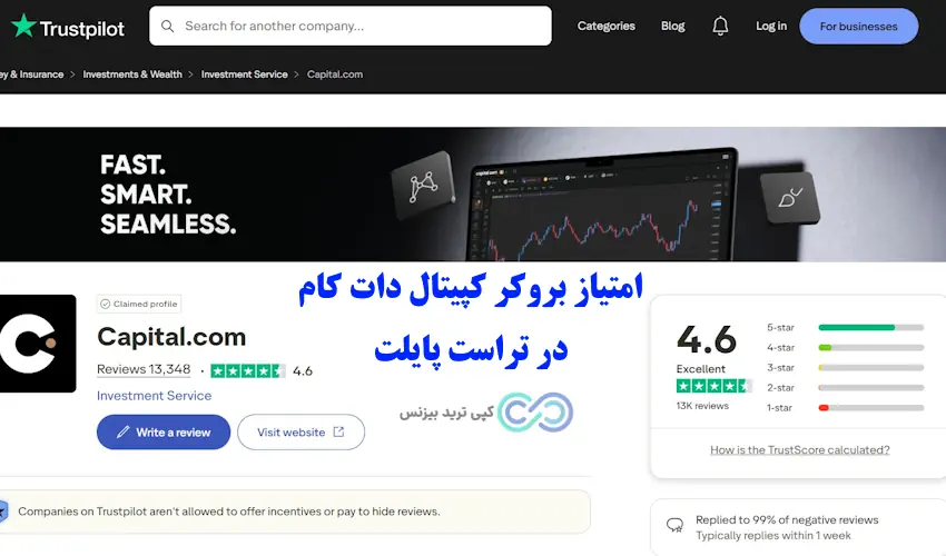 بروکر کپیتال دات کام - کپیتال دات کام - بروکر capital.com