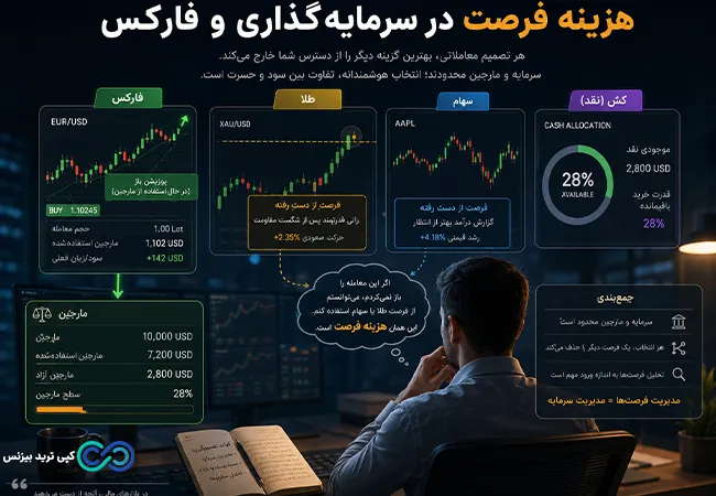 هزینه فرصت سرمایه گذاری چیست -هزینه فرصت چیست با مثال - هزینه فرصت چیست و چرا از دید ما پنهان است