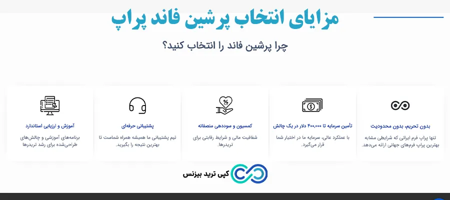 بررسی پراپ پرشین فاند - پراپ پرشین فاند - پراپ فرم پرشین فاند