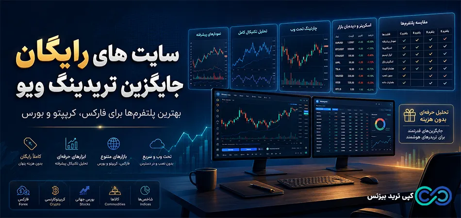 سایت های رایگان جایگزین تریدینگ ویو - بهترین سایت رایگان جایگزین تریدینگ ویو - جایگزین تریدینگ ویو رایگان