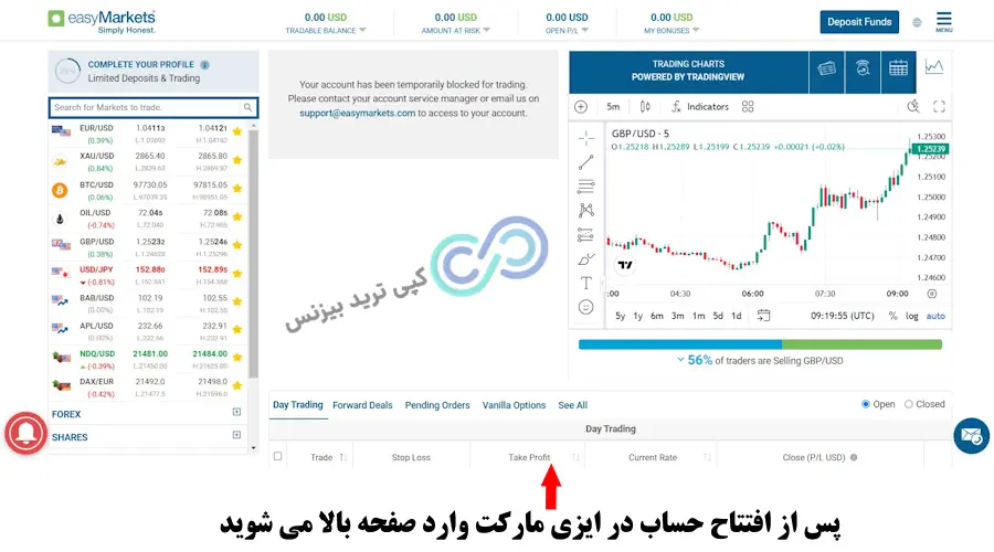 بروکر ایزی مارکت - بروکر easy market - ایزی مارکت