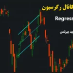 اندیکاتور کانال رگرسیون چیست؟☢️استراتژی های کارآمد + نکات پیشرفته اندیکاتور [regression channel]