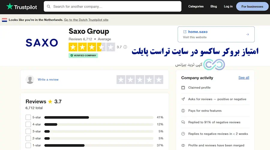 بروکر ساکسو - بروکر ساکسو بانک (saxo bank ) - بروکر saxo