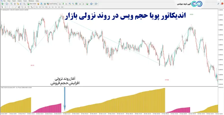 اندیکاتور پویا حجم ویس - اندیکاتور weis volume dynamics