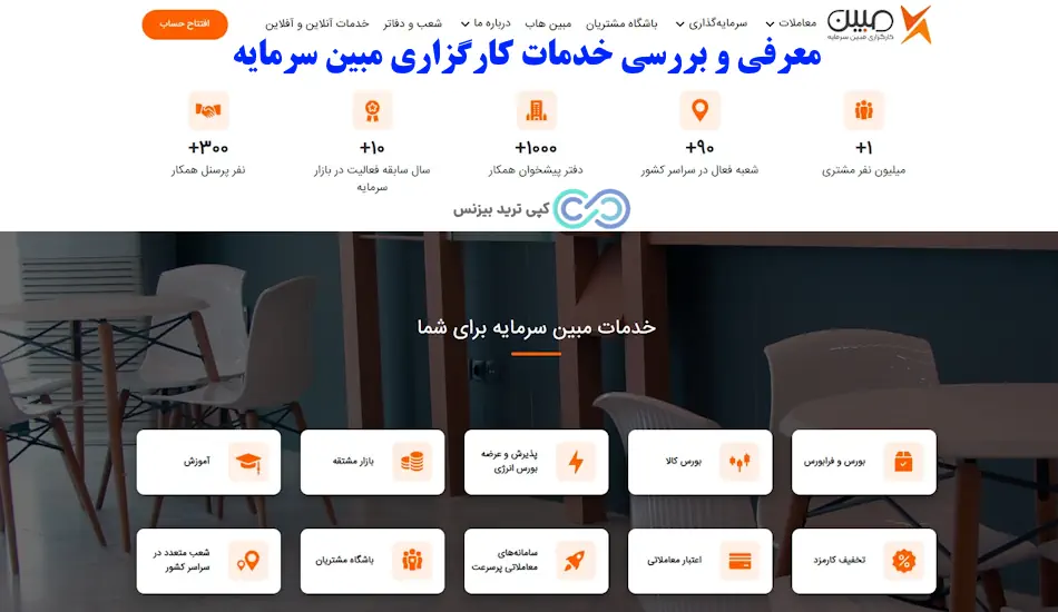 کارگزاری مبین سرمایه - کارگزاری مبین سرمایه چیست؟ - شرکت کارگزاری مبین سرمایه