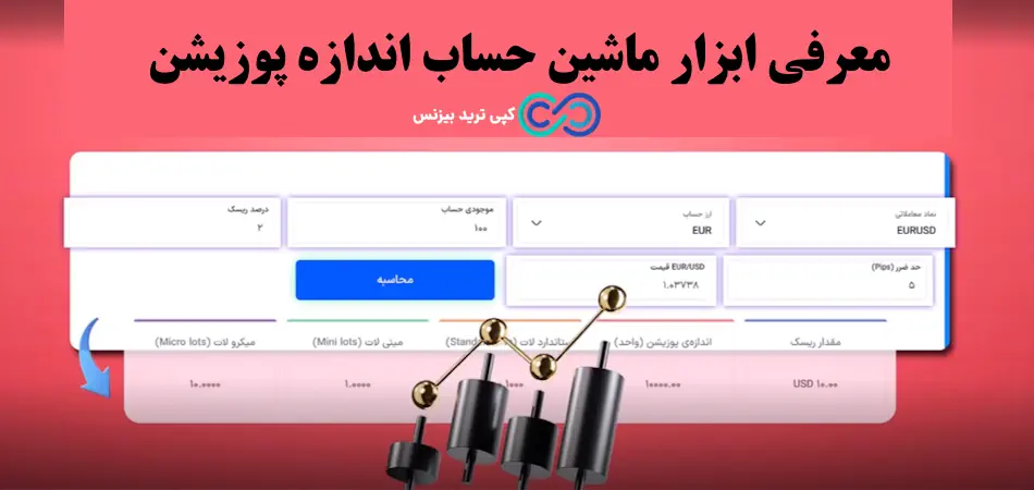 ماشین حساب اندازه پوزیشن