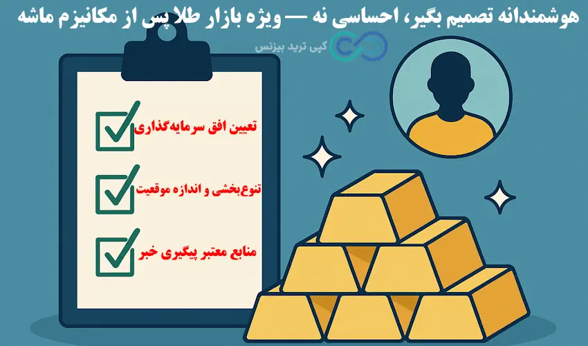 مکانیزم ماشه و قیمت طلا - قیمت طلا بعد از مکانیسم ماشه - مکانیزم ماشه قیمت طلا