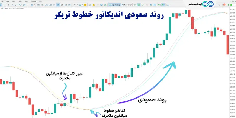 اندیکاتور خطوط تریگر - اندیکاتور trigger lines