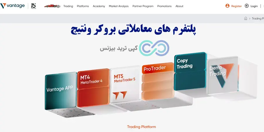 بروکر ونتیج - بررسی بروکر vantage - بروکر vantage markets