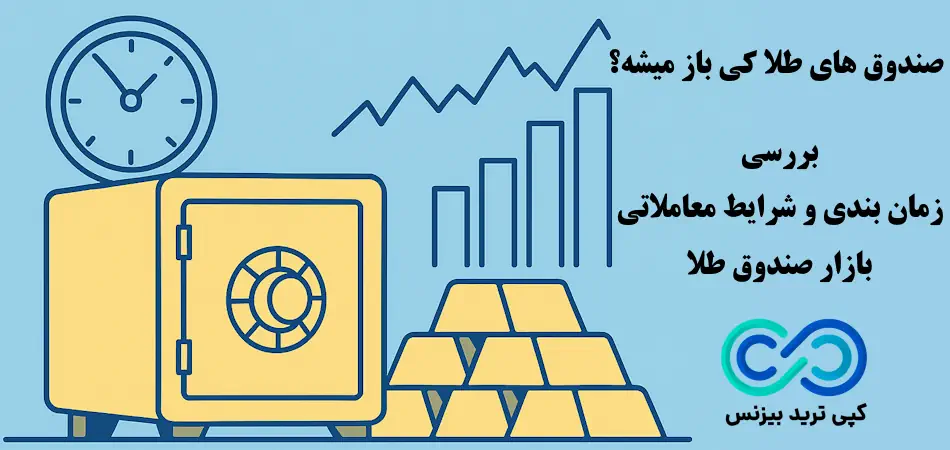 بازار صندوق طلا کی باز میشود و چه زمانی بهترین فرصت خرید است؟🌟